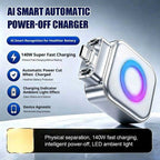 Dual-core separator supports up to 140W fast charging with overcurrent and overtemperature protection