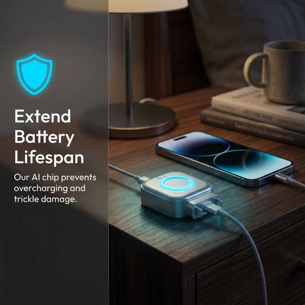 Extend battery lifespan by preventing overnight overcharging